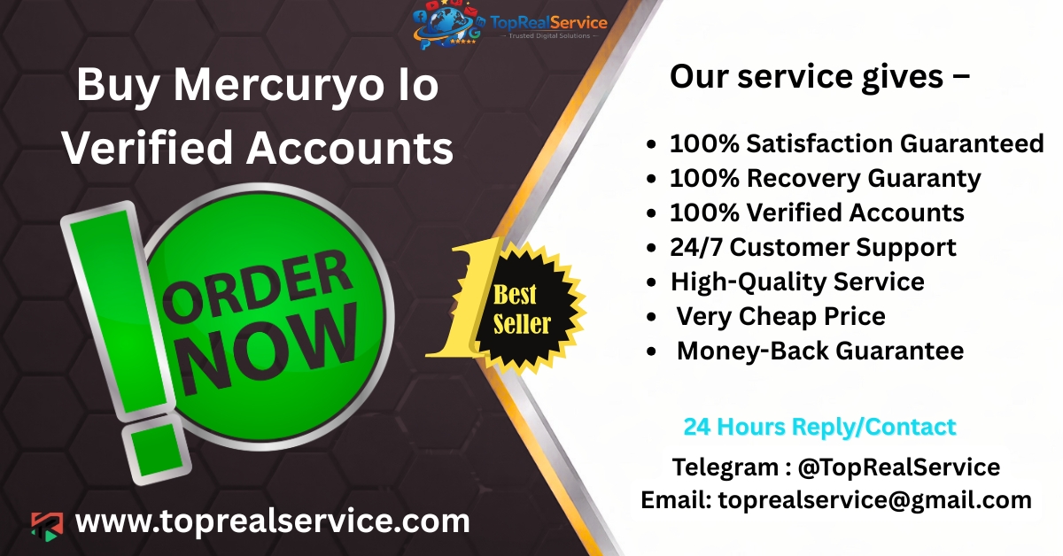 Buy Mercuryo Io Verified Accounts